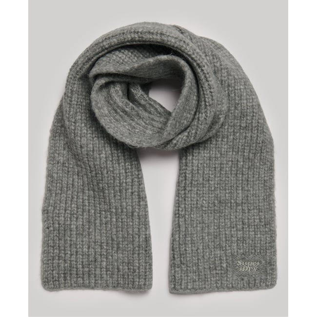 Écharpe en maille côtelée - SUPERDRY