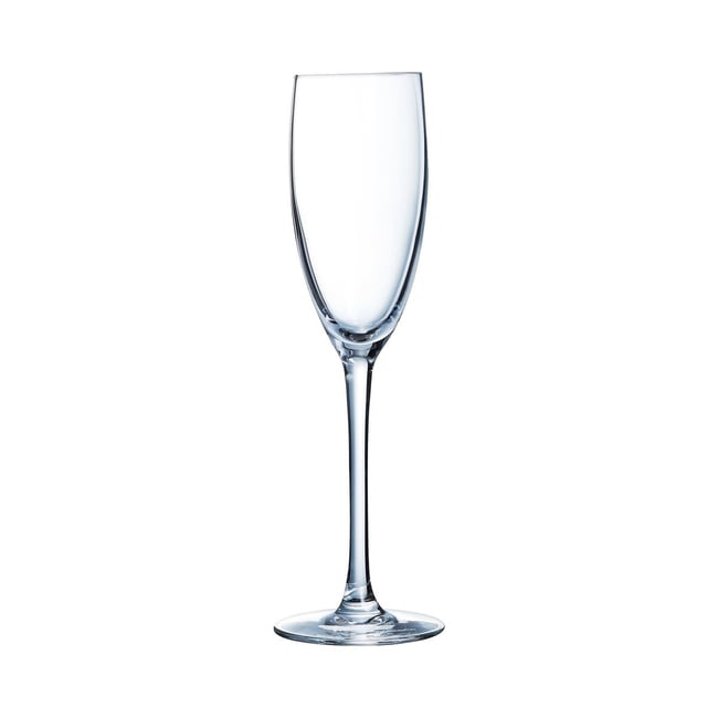 6 flûtes à champagne 16 cl Couleur transparent <span itemprop=