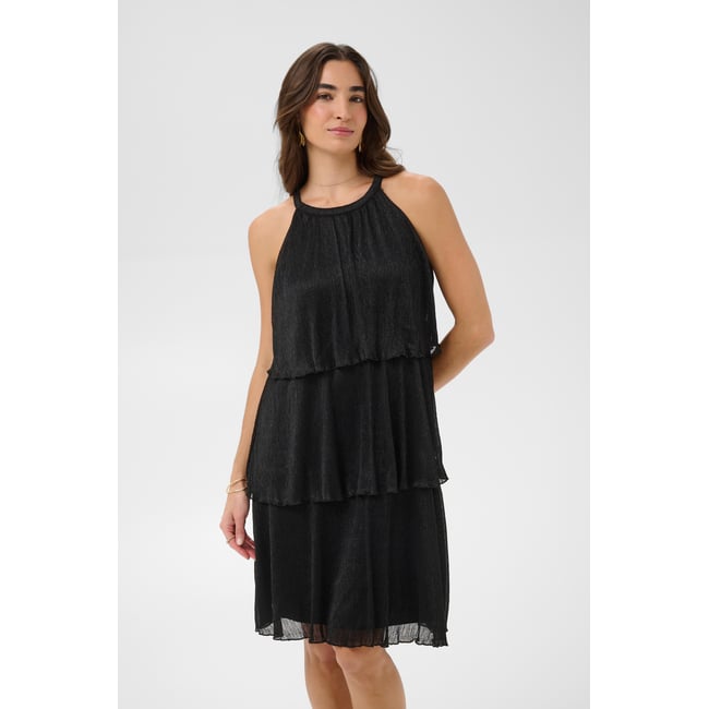Robe noir black glitter <span itemprop=