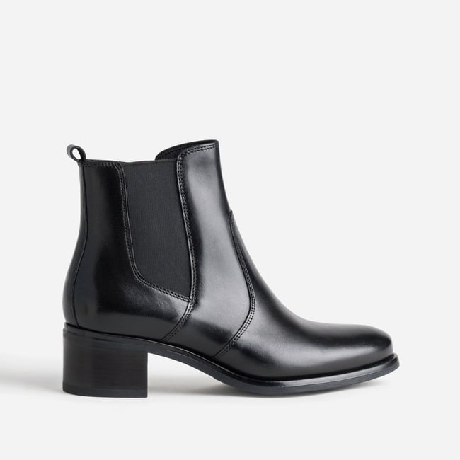 Boots À Talon en cuir NADEGE - ERAM