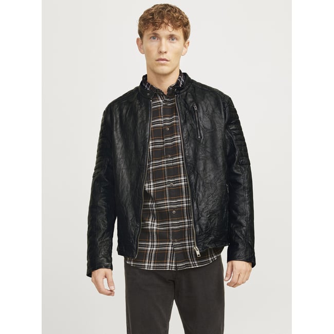 Veste En Cuir - JACK & JONES