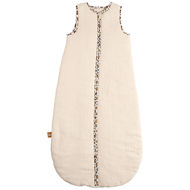 Gigoteuse ouatinée ecru, noir, marron <span itemprop=