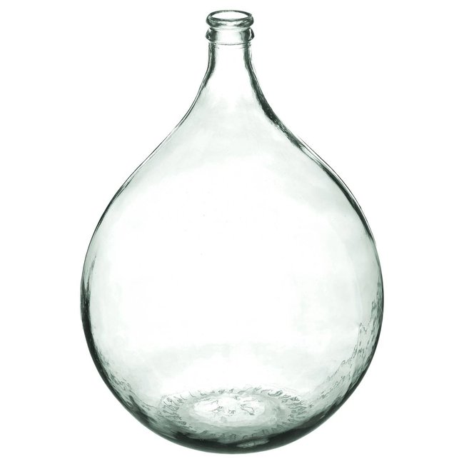 Vase DAME JEANNE Couleur transparent <span itemprop=