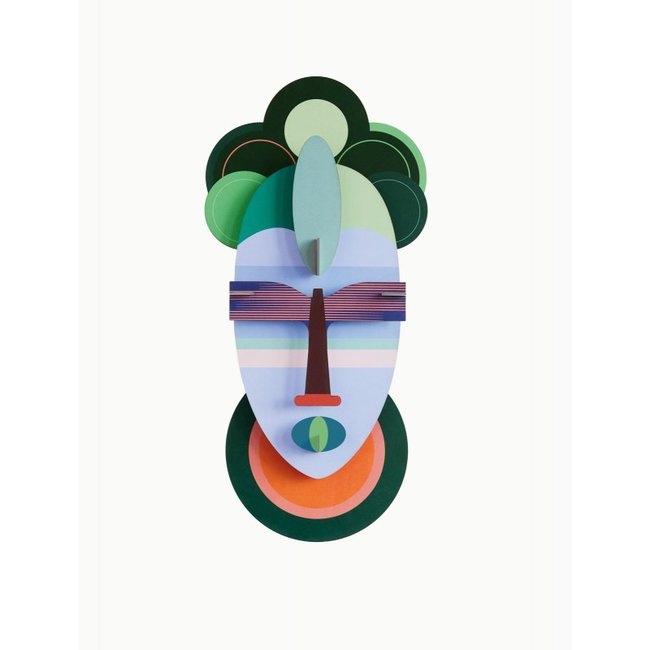 Masque Statue | Multicolore | 1 Pièce.[J6933] - Maison