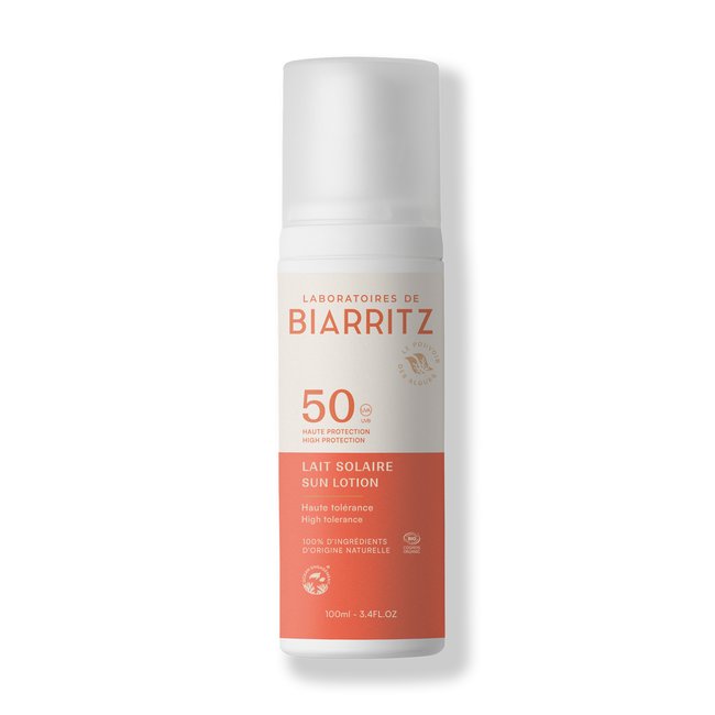 Lait solaire SPF50 n/c <span itemprop=