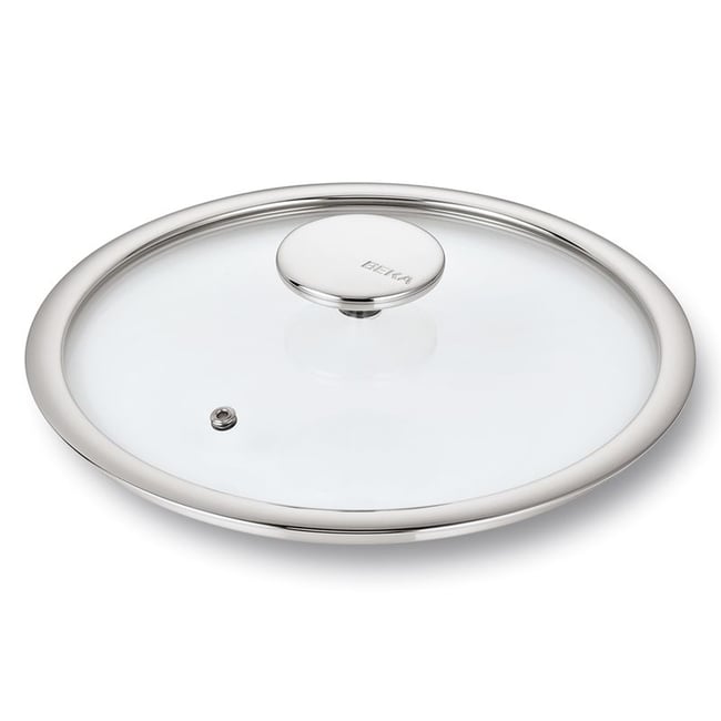 Beka Kitchen Fun Marmite 26 Cm Avec Couvercle Verre - 11 Litres, Acier Inoxydable, Tous Feux Dont Induction