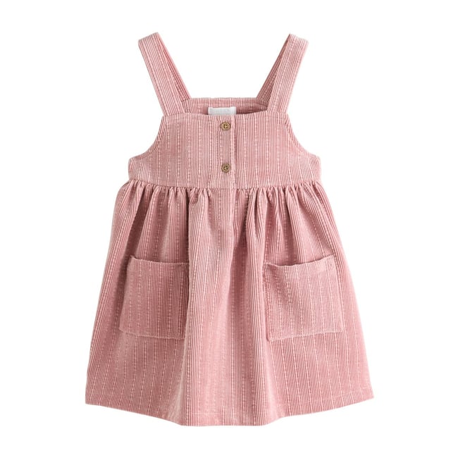Robe chasuble sans manches en velours côtelé - NEXT