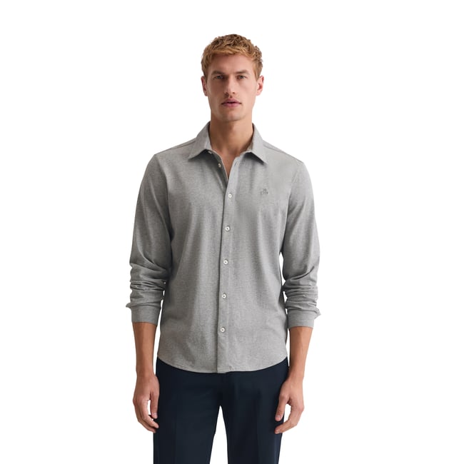 Chemise en jersey DfC regular en pur coton bio - MARC O'POLO