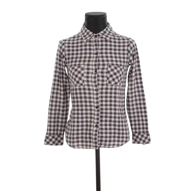 Chemise en coton - Très Bon État noir <span itemprop=