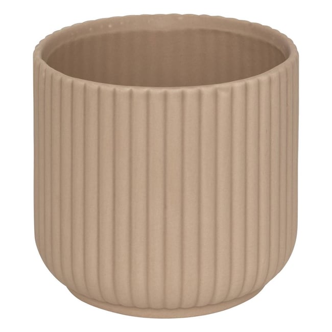 Cache-pot NURIA Couleur beige <span itemprop=