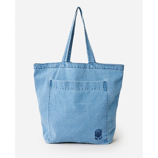 Tote Bag DISTRESSED DENIM mid blue <span itemprop=