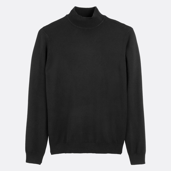 Pull col montant en maille fine - LA REDOUTE COLLECTIONS