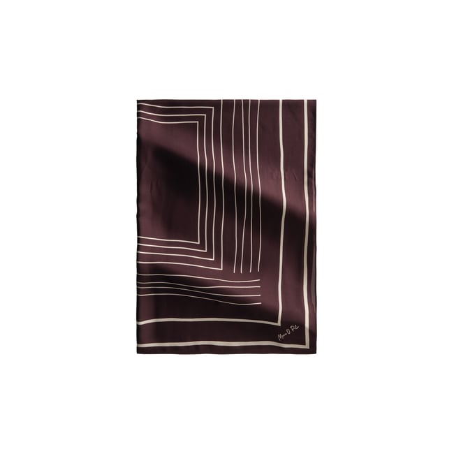 Foulard en satin avec un imprimé décontracté - MARC O'POLO