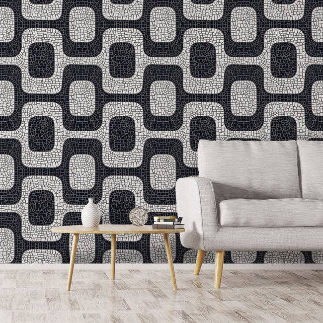Papier peint trottoir 3d Couleur intissé <span itemprop=