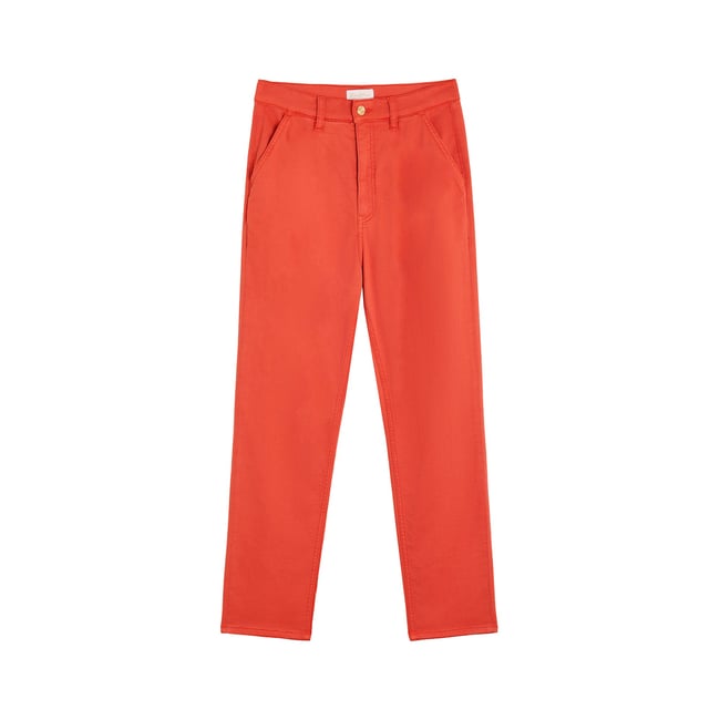 Pantalon Chino Coco ORANGEADE orange <span itemprop=