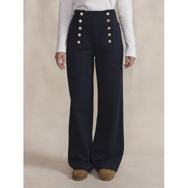 Pantalon SILIAPAN marine <span itemprop=