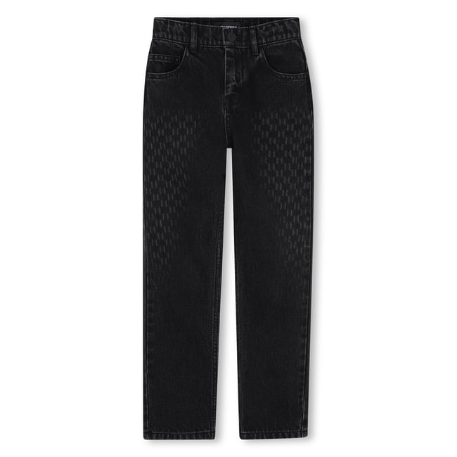 Pantalon en denim black <span itemprop=
