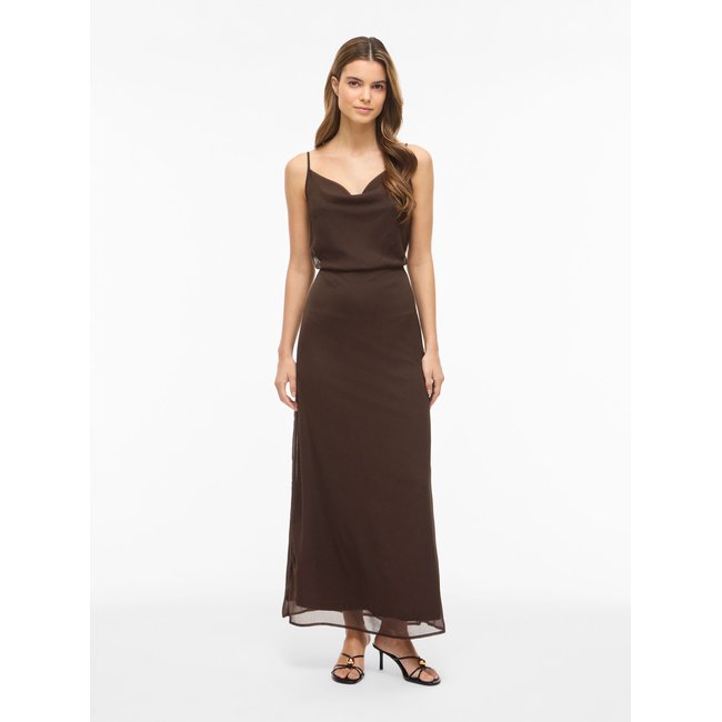 Robe D’occasion VIFALIA - Dentelle marron - coffee bean1 <span itemprop=