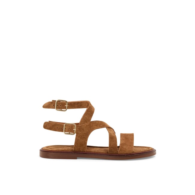 Sandale Plate en cuir GISLA - MELLOW YELLOW