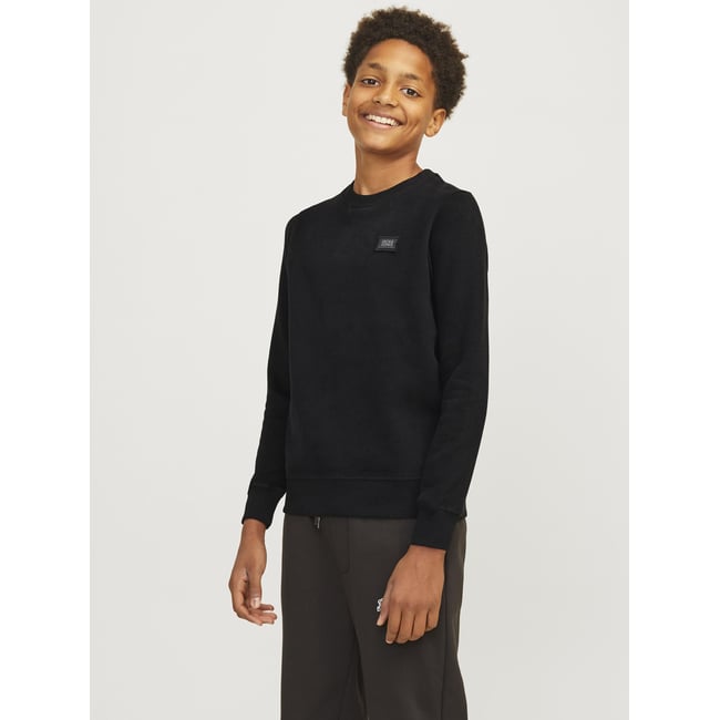 Plus Size Sweat-shirt en polaire Uni | Gris foncé | Jack & Jones