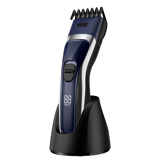 Men's Signature Cordless Hair Trimmer - C81136, blue, CARMEN