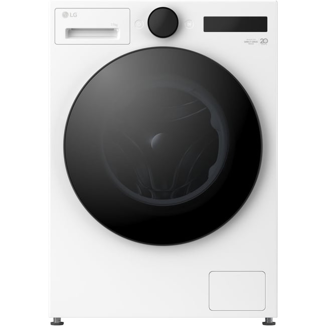 Lave linge hublot F14X76WHST - 11 kg - 1400 tr/min - Classe A - Direct drive - Connecté WiFi - LG
