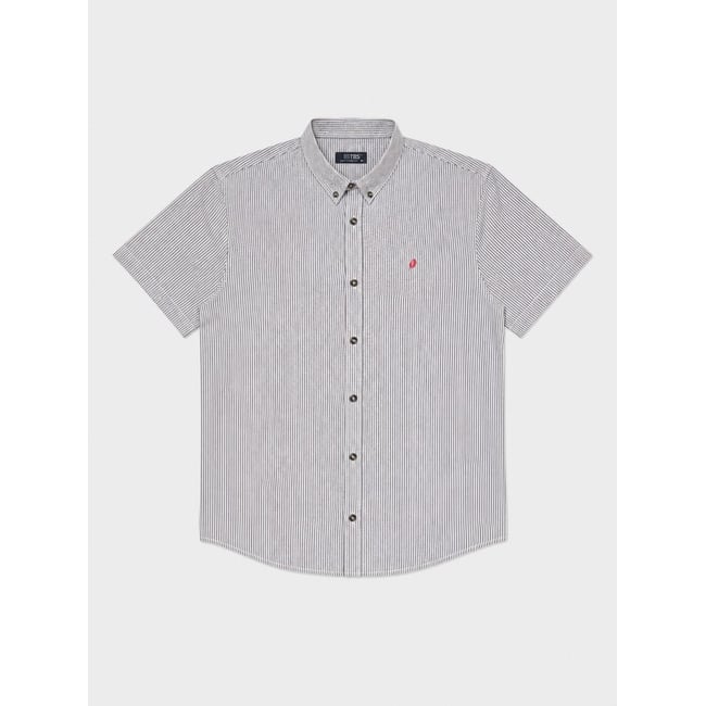 Chemise CLEMICHA marine <span itemprop=