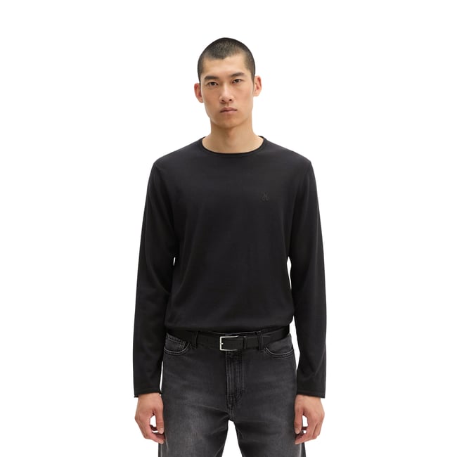 Pull-over regular en mélange de coton et de cachemire bio - MARC O'POLO