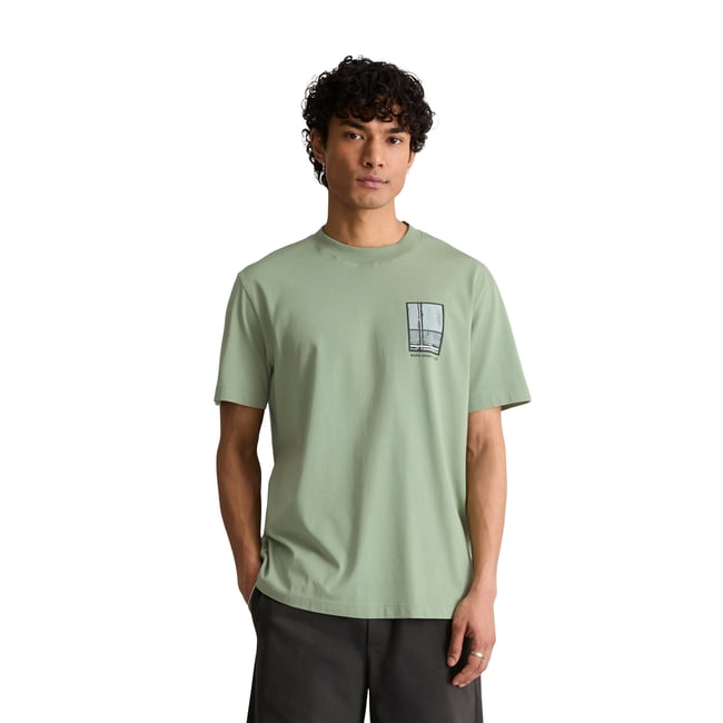T-shirt relaxed avec un grand imprimé au dos - MARC O’POLO DENIM