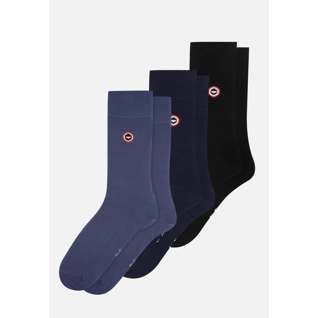 Lot de 3 chaussettes mi-haute en coton Robuste - LE SLIP FRANCAIS