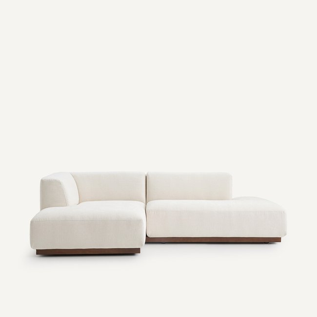 Linker hoekbank chenille fluweel, Jacopo - AM.PM
