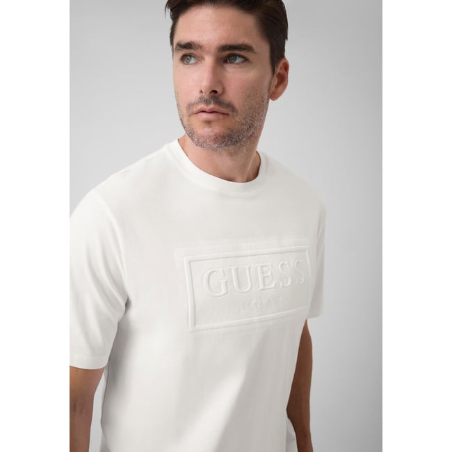 T-Shirt Avec Logo Brodé - GUESS