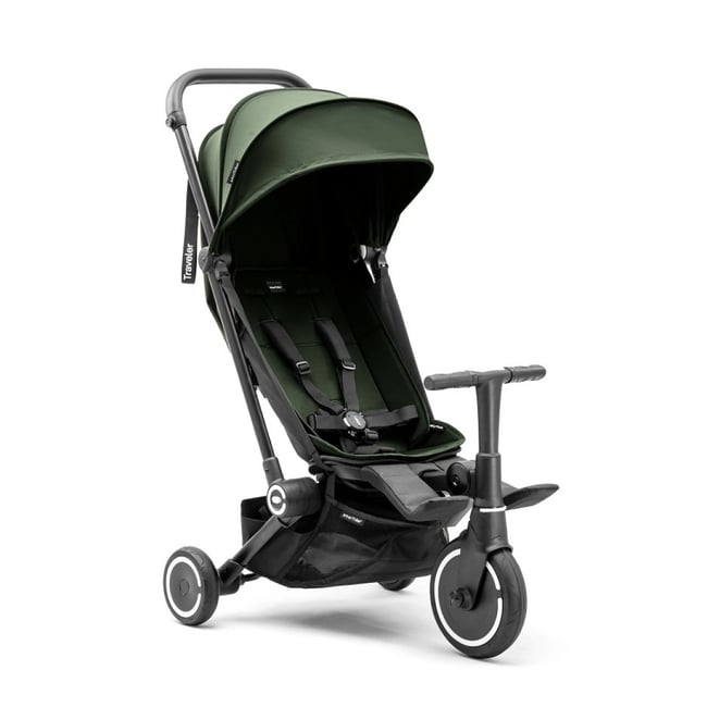 tricycle Xtend Traveler olive - SMARTRIKE
