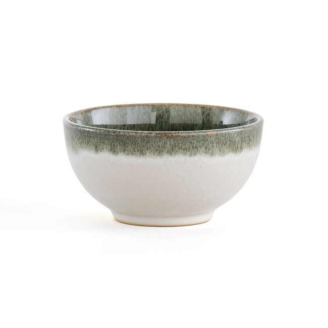Set of 6 Paloum Stoneware Bowls, green, LA REDOUTE INTERIEURS