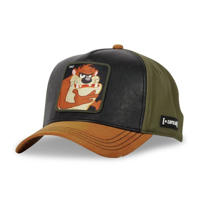 Casquette Looney Tunes Taz marron/noir <span itemprop=