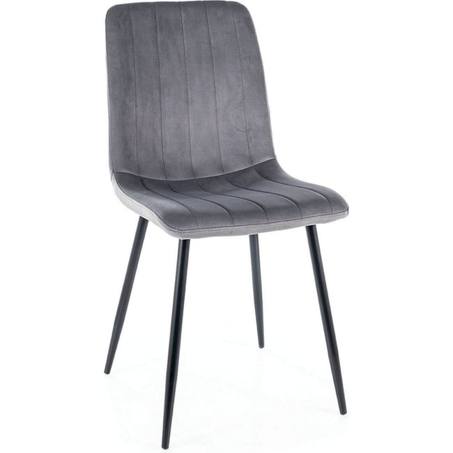 Chaise capitonnée velours collection CANONLES - RECOLLECTION