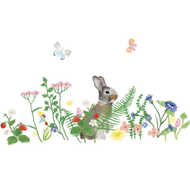 Stickers Easy lapin Couleur multicolore <span itemprop=