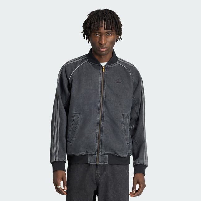 Veste De Survêtement Denim Sst true black denim <span itemprop=