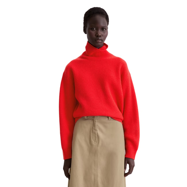 Pull en maille relaxed en mélange moelleux de laine mérinos - MARC O'POLO