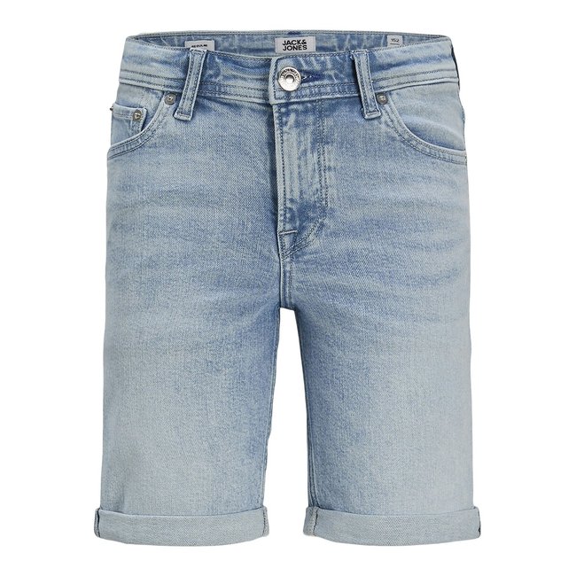 Short en jean bleu clair <span itemprop=