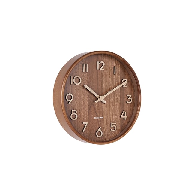 Horloge Murale Bois de tilleul - KARLSSON