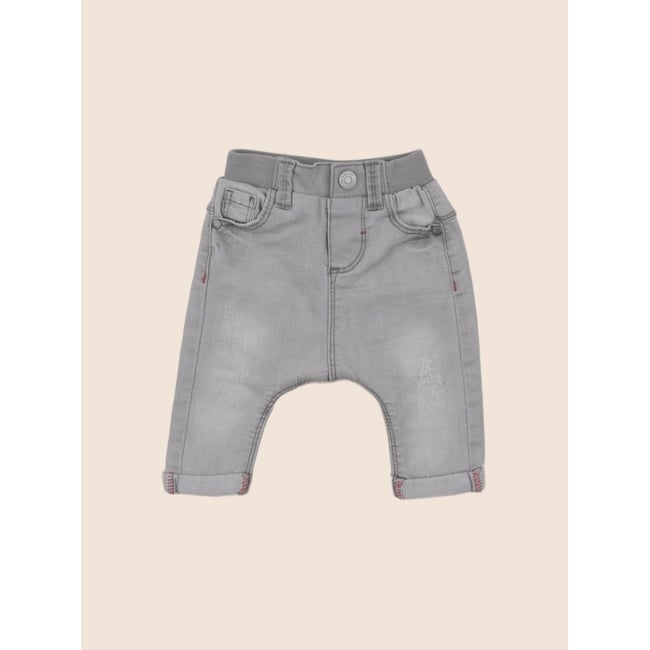 Pantalon - Très bon état gris <span itemprop=