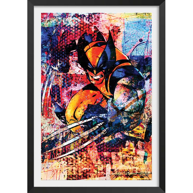 Affiche wolverine graffiti - HEXOA