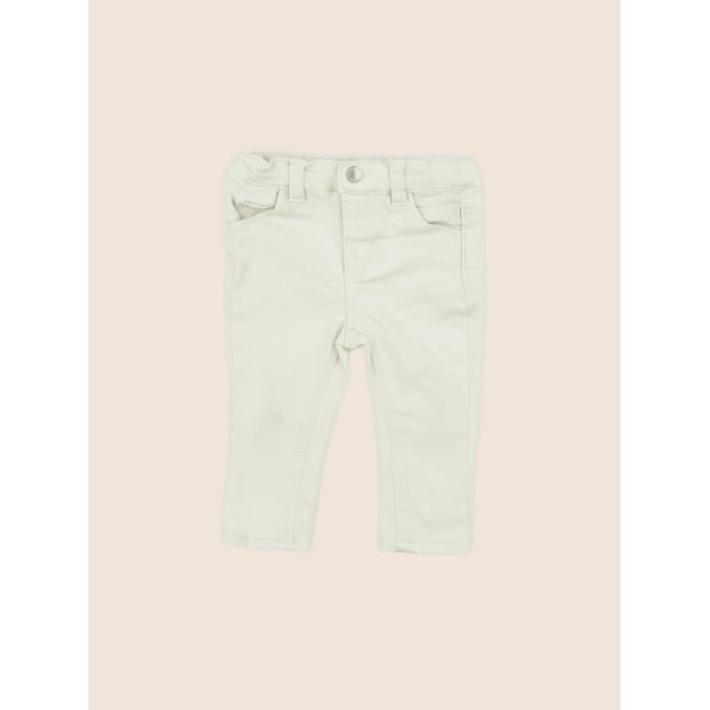 Pantalon - Etat satisfaisant jaune <span itemprop=