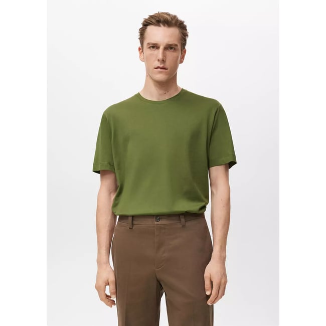 T-shirt 100 % coton regular-fit - MANGO MAN