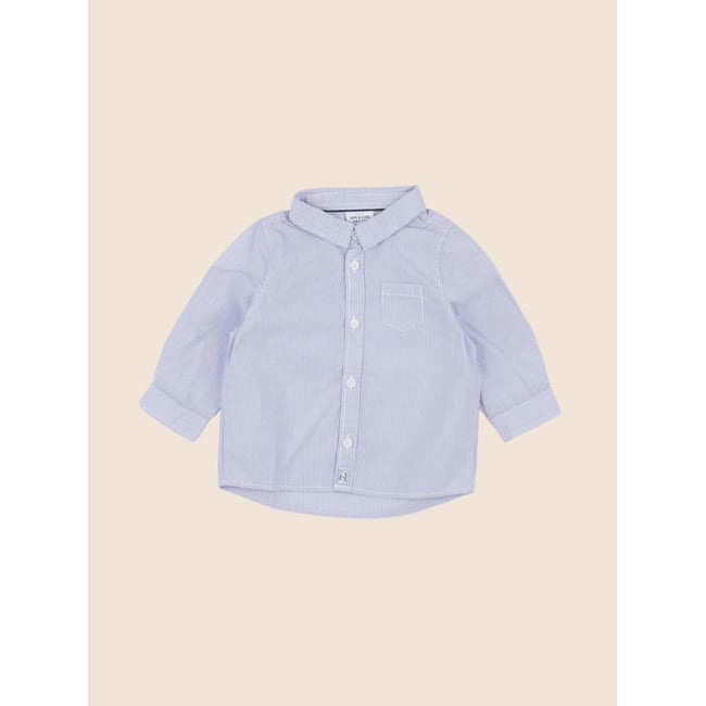 Chemise - Très bon état bleu <span itemprop=