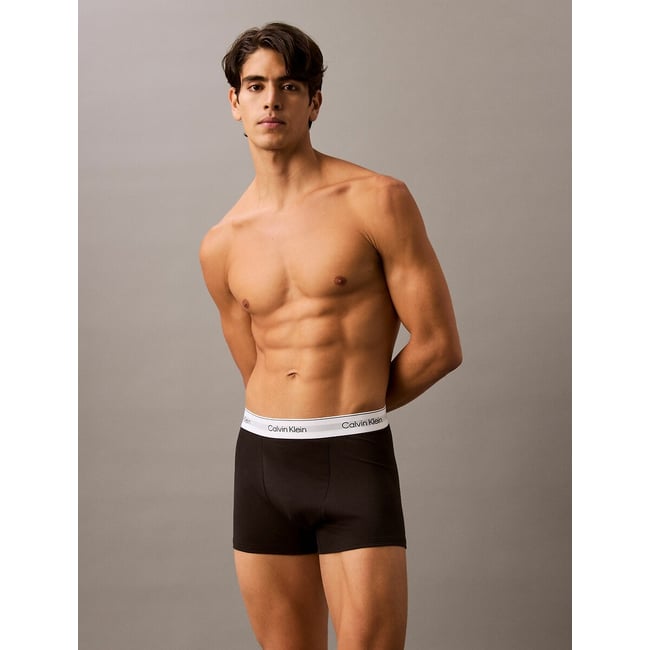 Confezione da 3 boxer morbidi con pinces - Icon Cotone Stretch - CALVIN KLEIN UNDERWEAR