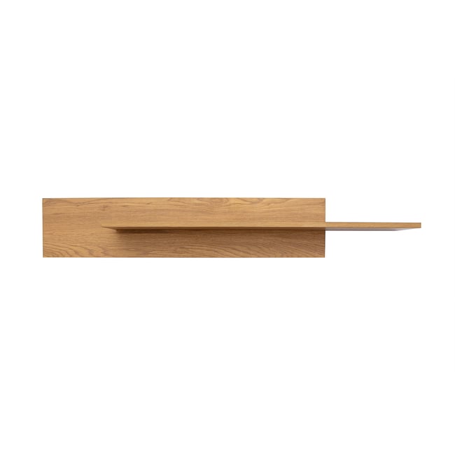 Etagère murale finition bois clair chêne L120 cm CIME Couleur chêne clair <span itemprop=