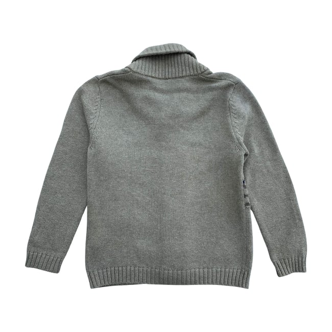 Cardigan enfant - Très bon état vert <span itemprop=
