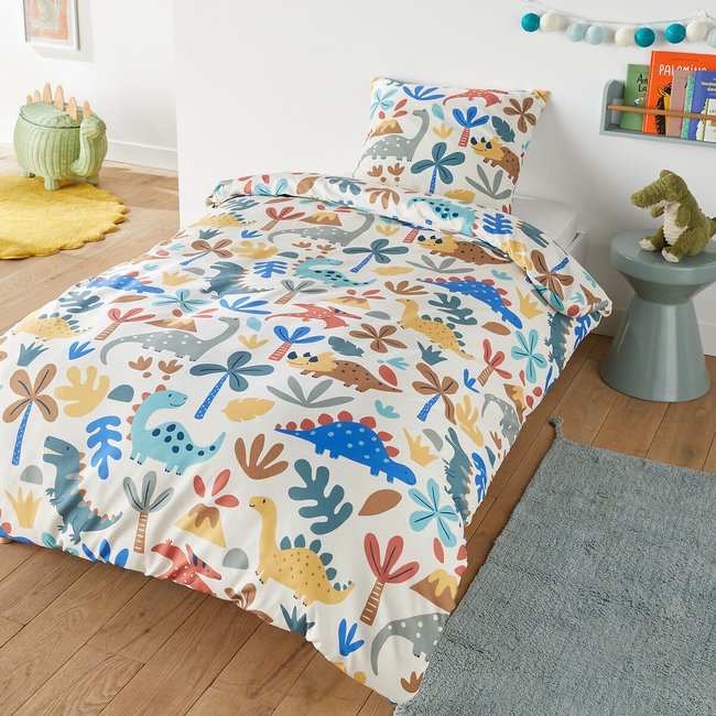 Parure da letto microfibra riciclata, federa quadrata fantasia SO'HOME
